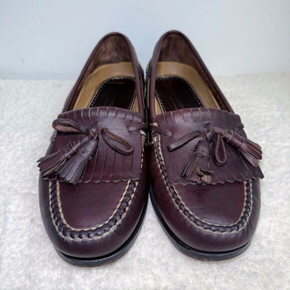 Men\'s Johnston and Murphy Passport Kilty Tassel loafers in Brown Size 12M main image 4